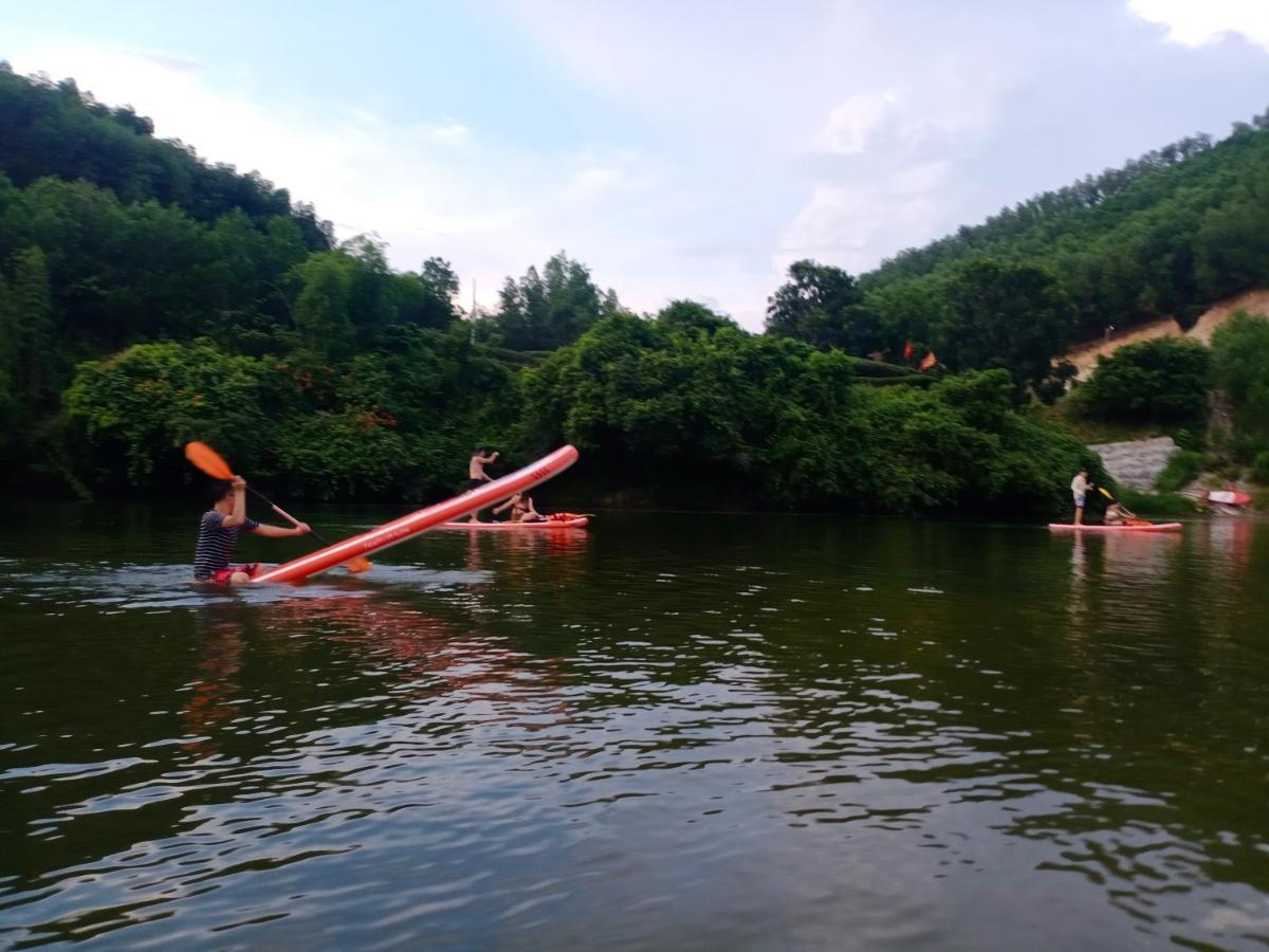Gio Lao Eco Lodge - Dao Che Thanh Chuong Trai Do المظهر الخارجي الصورة