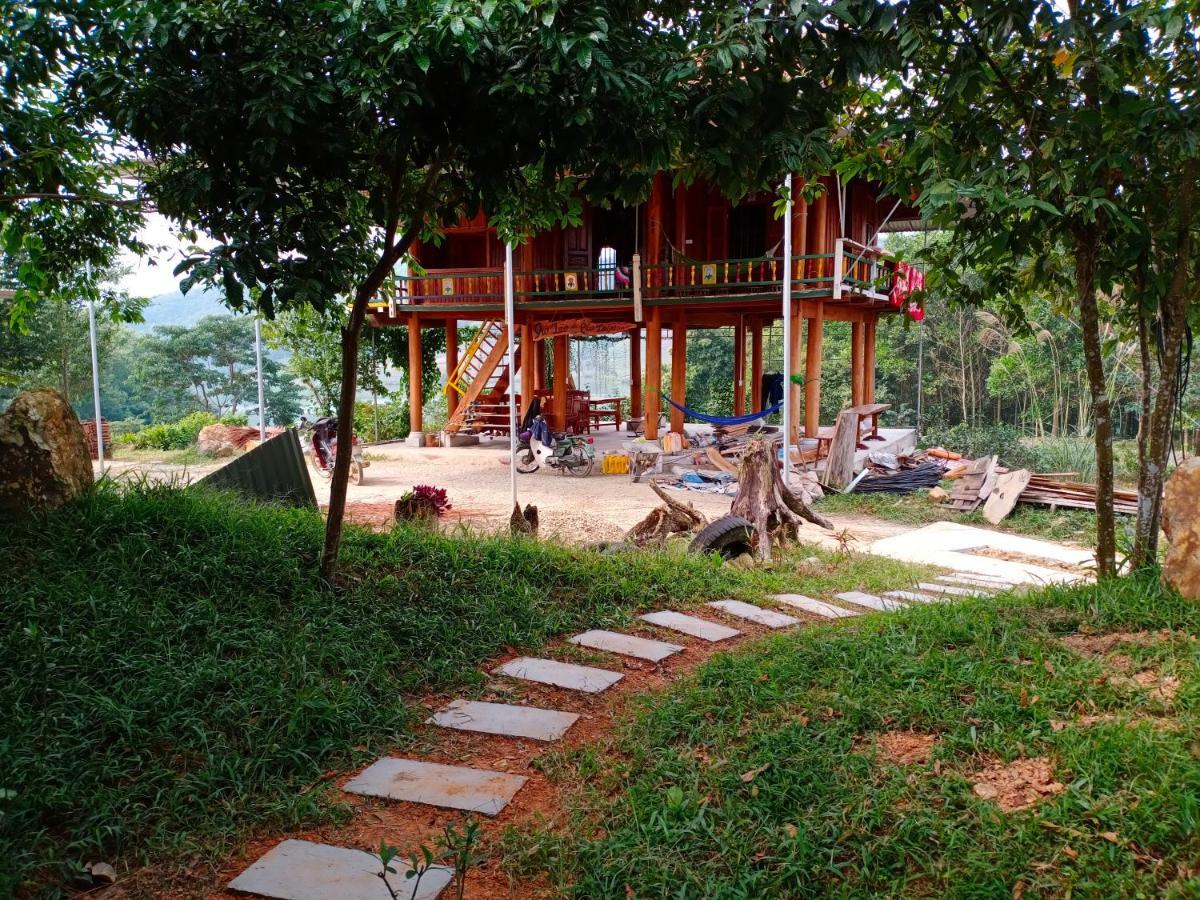 Gio Lao Eco Lodge - Dao Che Thanh Chuong Trai Do المظهر الخارجي الصورة
