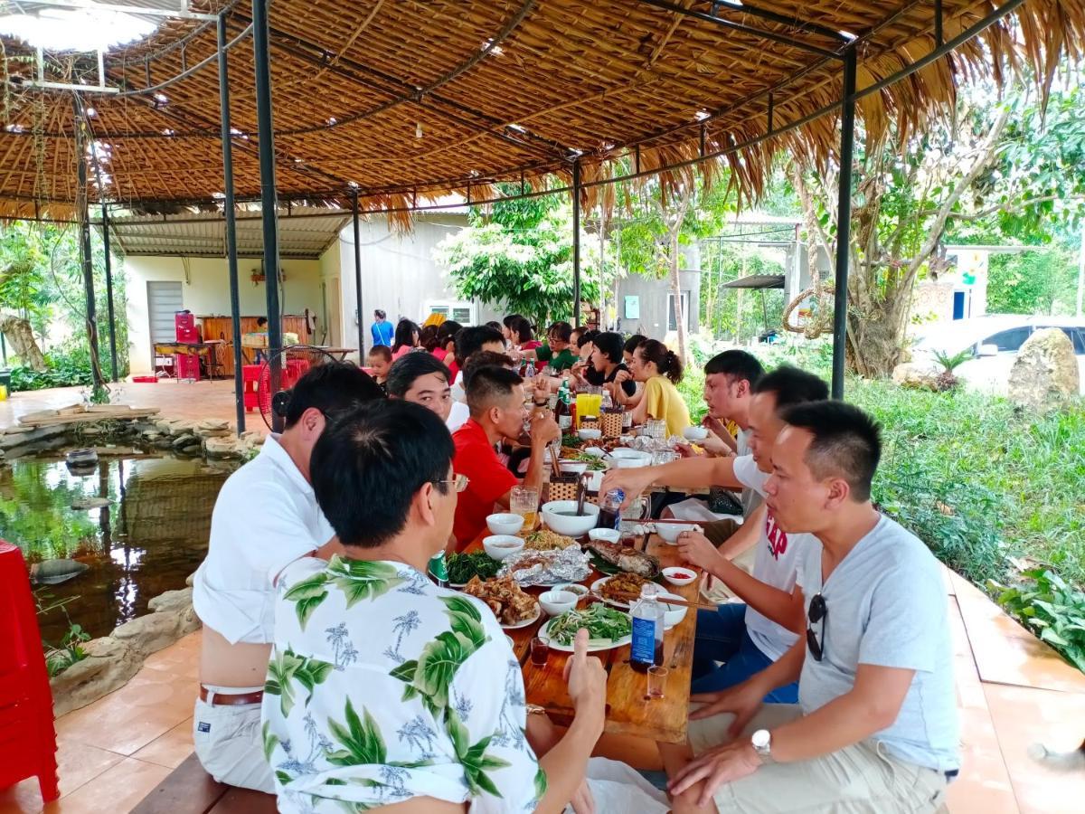 Gio Lao Eco Lodge - Dao Che Thanh Chuong Trai Do المظهر الخارجي الصورة